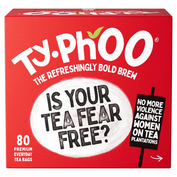 Bolsitas de té Typhoo 160 por paquete 