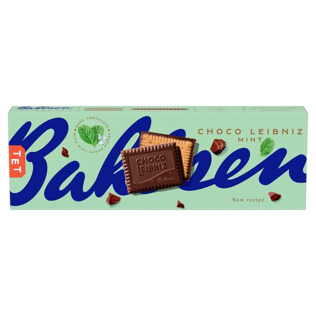 Bahlsen Choco Leibniz Mint Chocolate Biscuits 111g