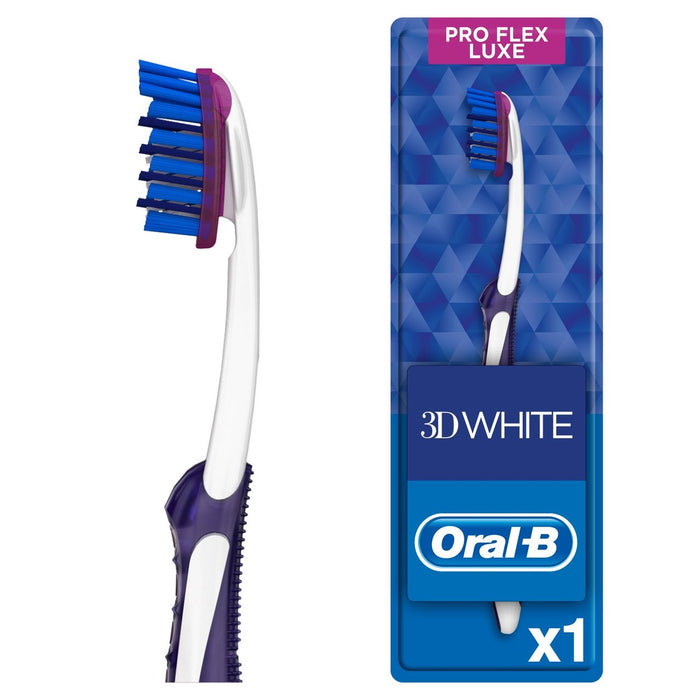 Oral-B 3d White Luxe Pro Flex 38 mittlere Zahnbürste