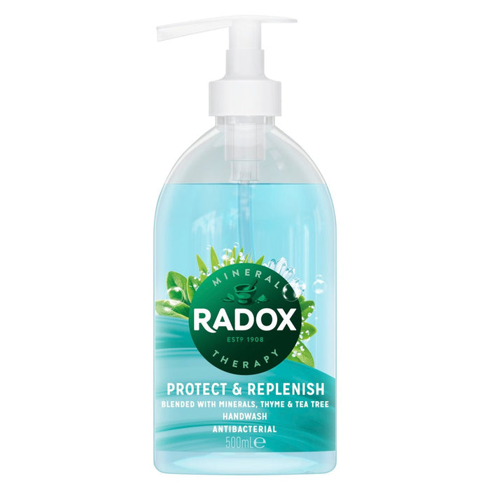 Radox Antibacterial y Reabasteciente de lavado de manos 500 ml