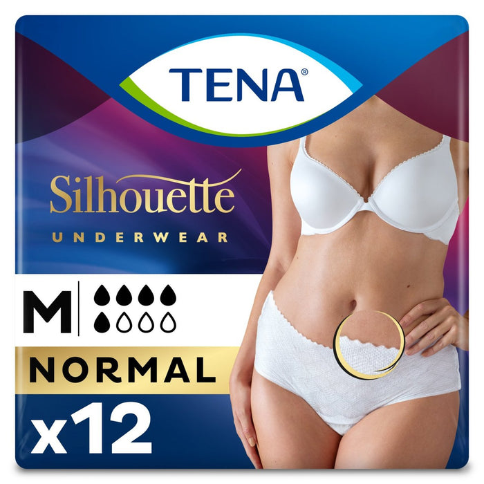 Tena Lady Silhouette Inkontinenzhose Normal Medium 12 pro Pack