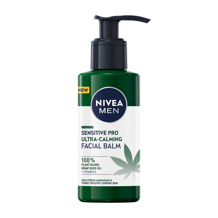 Nivea Men Sensitive Pro Ultra apaisant après rasage du baume avec de l'huile de chanvre 150 ml