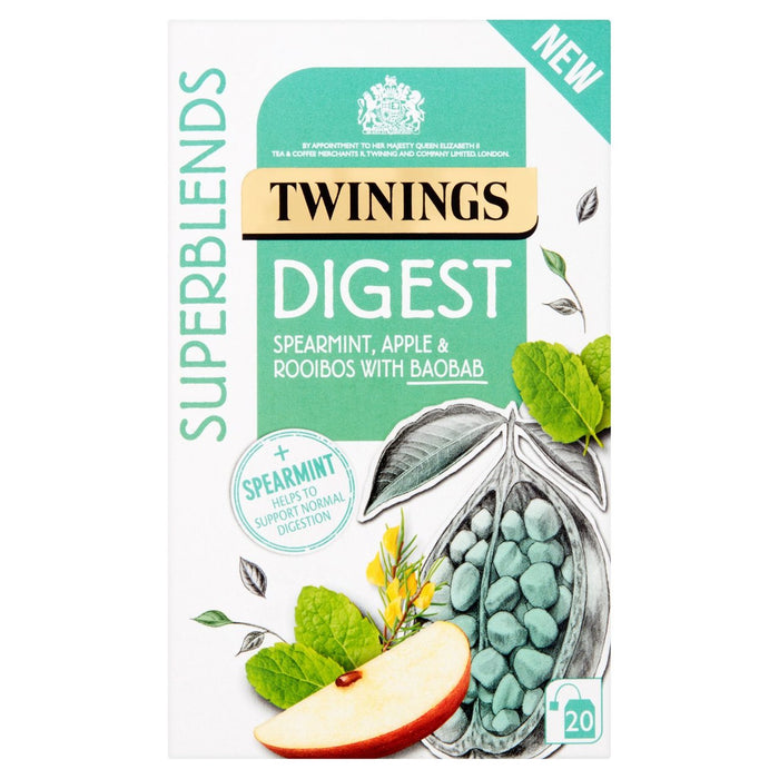 Twinings Superblends Digest té 20 por paquete