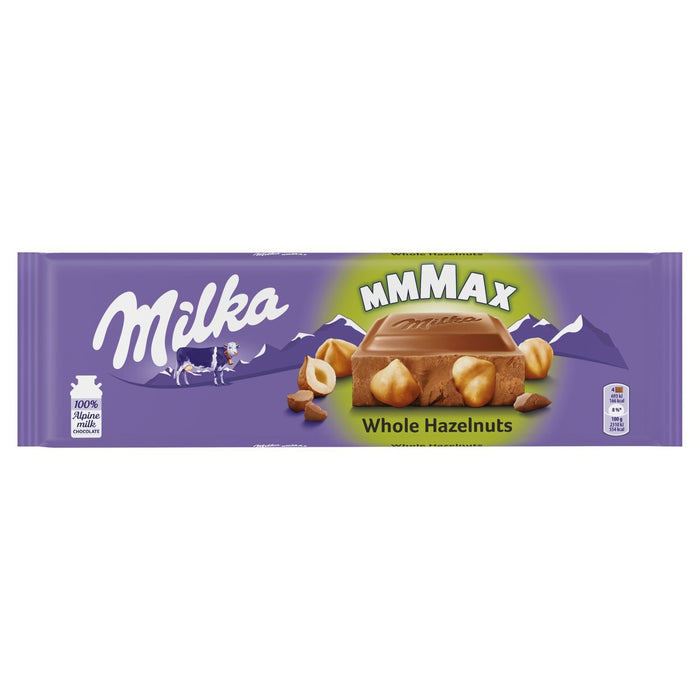 Milka Max Barra de chocolate de avellana 270G