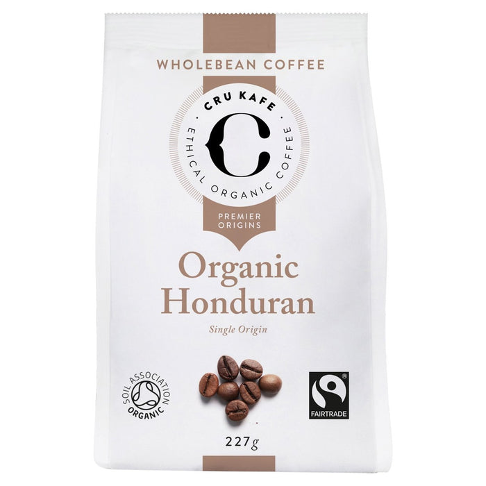 Cru Kafe Orgánica Fairtrade Honduran Coffee grans 227G