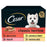 César Classics Terrine Dog Food Plateaux mélangés dans un pain 8 x 150G