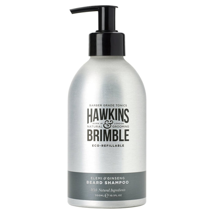 Hawkins & Brimble Beard Shampooing Eco-Refillable 300 ml