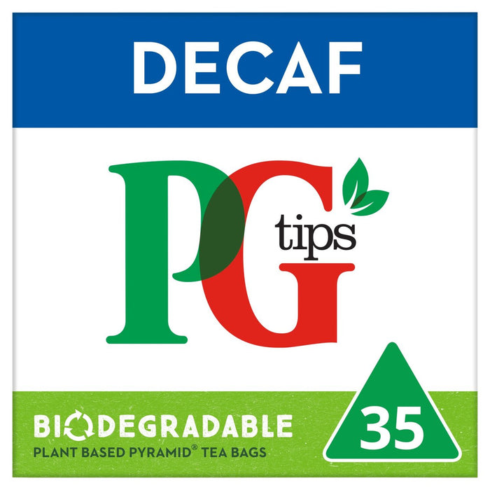 PG Tire le savoureux sachets de thé biodégradables décadés 35 par paquet
