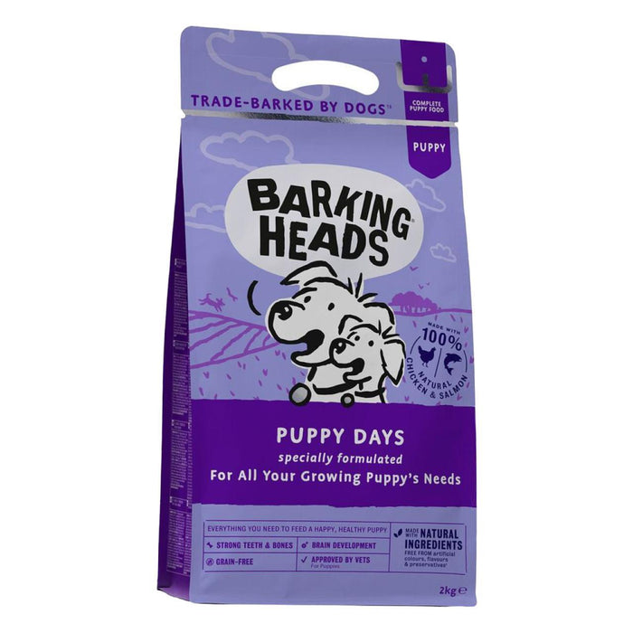 Barking Heads Days Puppy Days Free Dry Dog Food 2kg