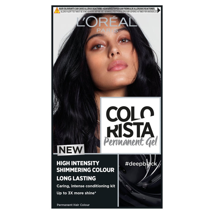 L'Oréal Paris Colorista Black Deep Black Permanent Gel Dye