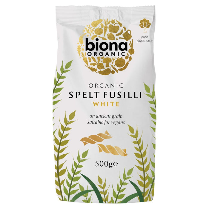 Biona Organic Binted Fusilli White 500G