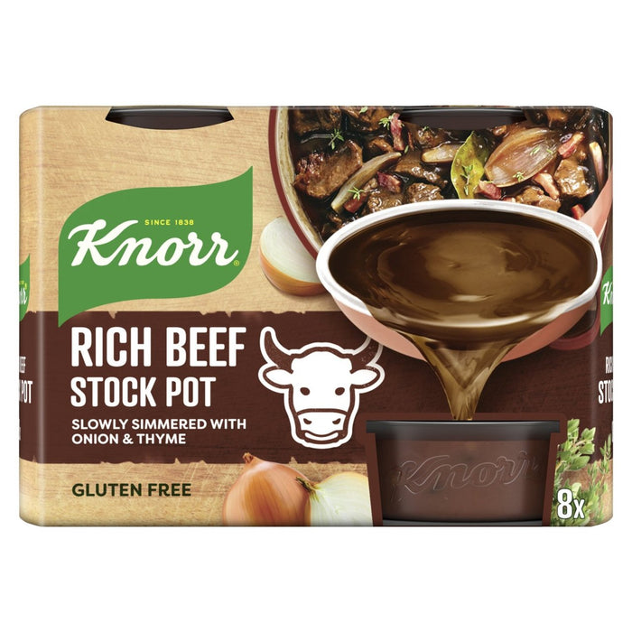 Kornor Rich Boeuf Stock Pot 8 x 28g